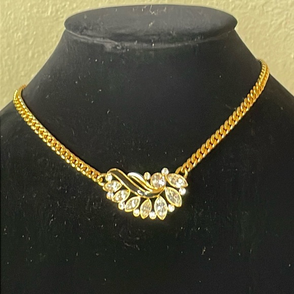 Vintage Napier Choker with crystals and black enamel accents - Picture 10 of 10